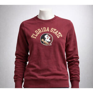Champion Florida State Women’s Crewneck Pullover Sweatshirt Burgundy Size M
